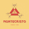 蒙特雷斯托 Montecristo No.2 經典魚雷雪茄與其標誌性的黃色包裝盒，象徵基督山劍客精神。