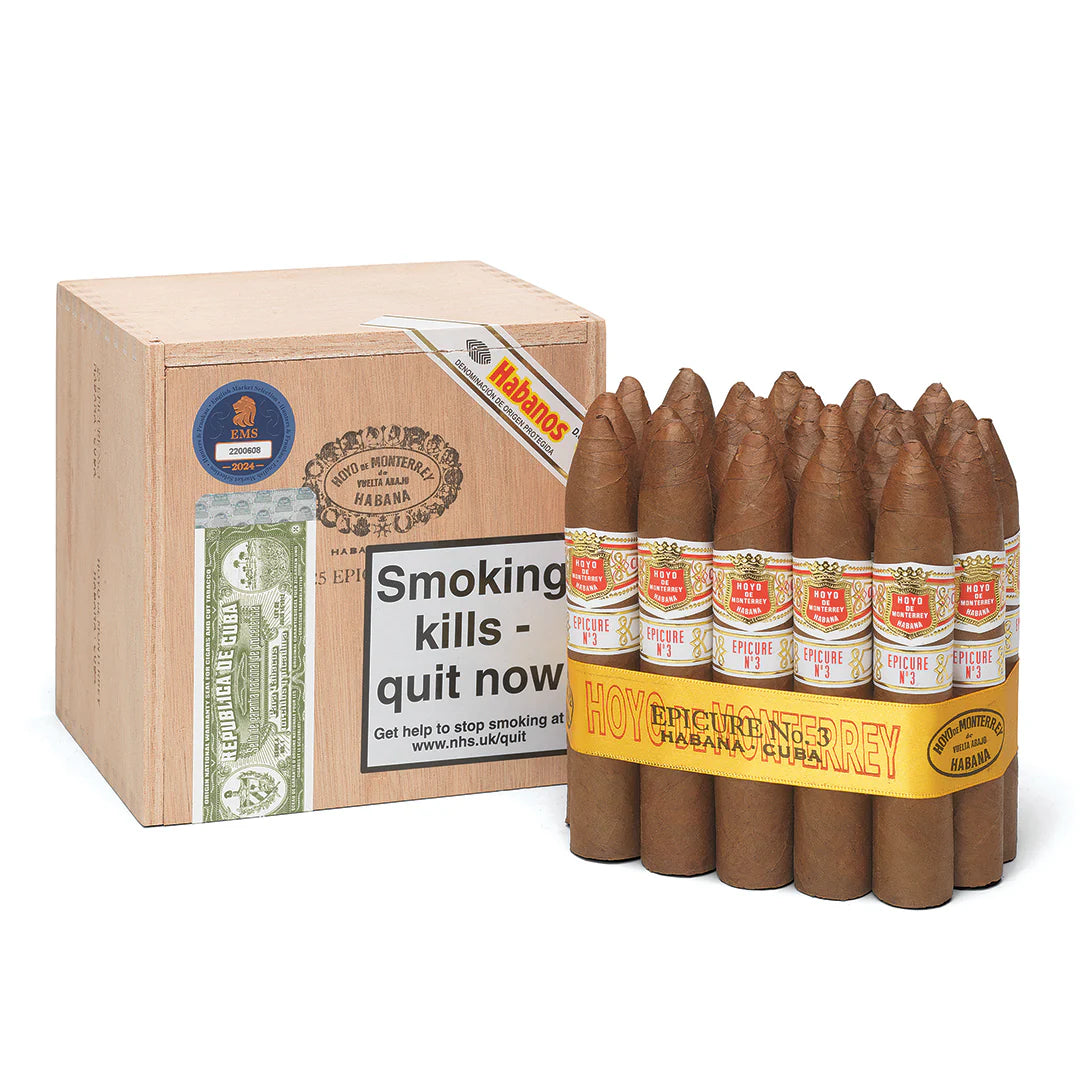 Epicure No.3 | Box 10 | Hoyo de Monterrey Cigars
