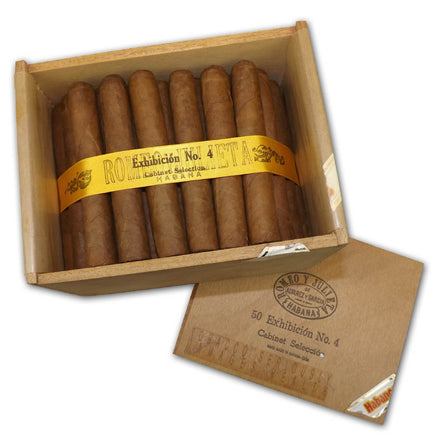 ROMEO Y JULIETA EXHIBICIÓN NO.4 CABINET 50'S